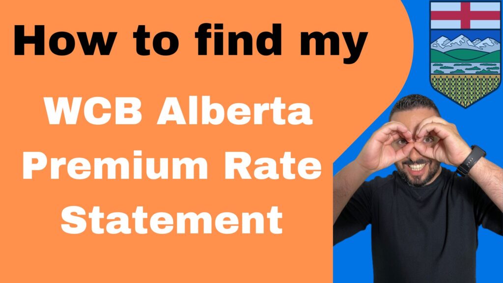 How to find a copy of my WCB Alberta premium rate statement?